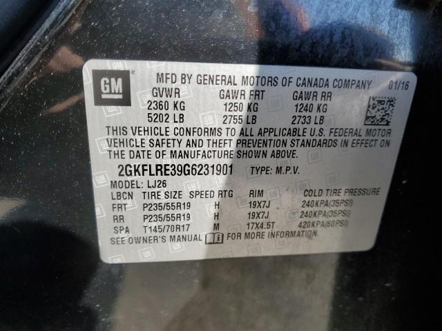 2016 GMC TERRAIN DE - 2GKFLRE39G6231901