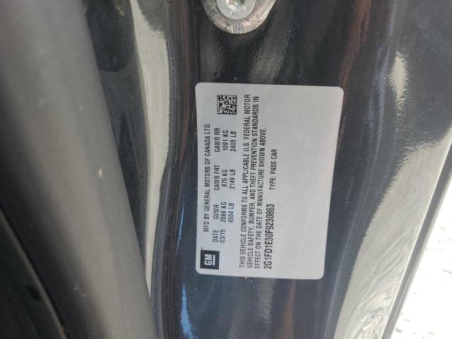 2015 CHEVROLET CAMARO LT - 2G1FD1E30F9230863
