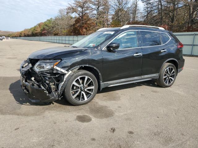 NISSAN ROGUE S 2019 black  gas 5N1AT2MV4KC714224 photo #1