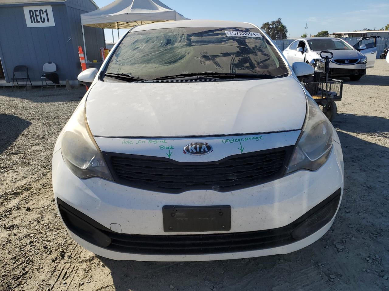 Lot #2979643559 2017 KIA RIO LX