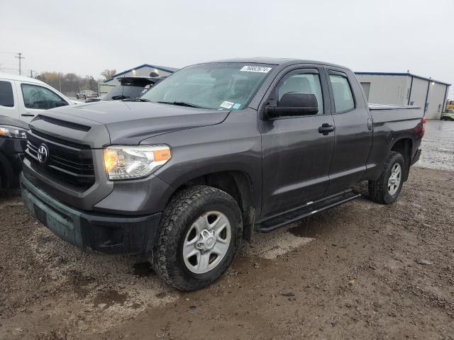 TOYOTA TUNDRA DOU 2014 gray crew pic gas 5TFUM5F18EX051358 photo #1