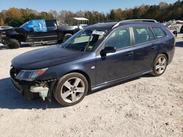 SAAB 9-3 2.0T 2009 blue  gas YS3FB59Y591012638 photo #1