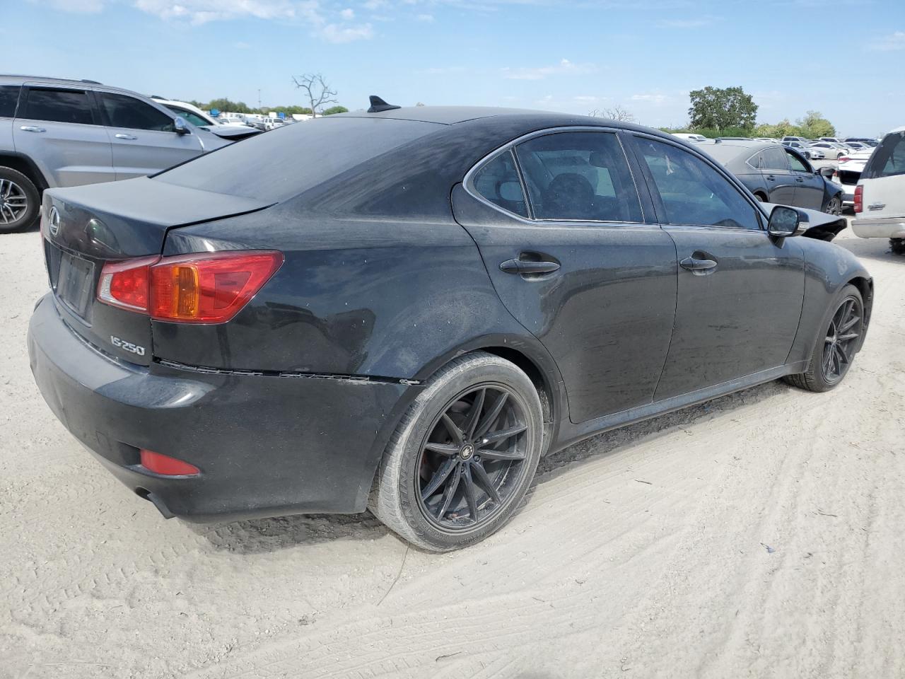 LEXUS IS 250 2010 black  gas JTHBF5C20A5123768 photo #4