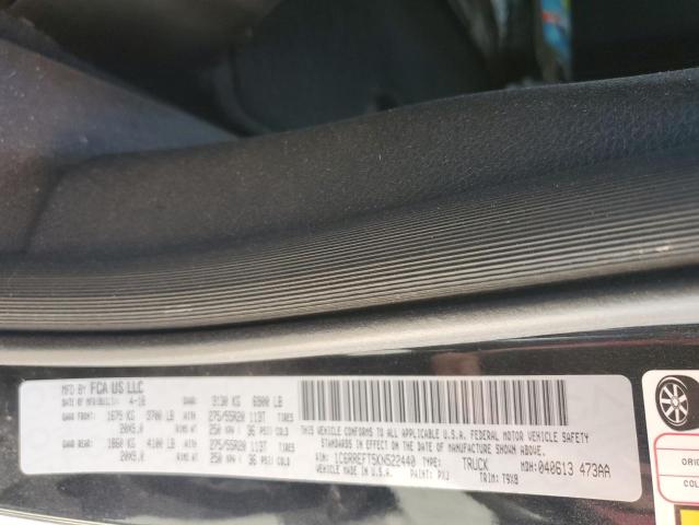 2019 RAM 1500 BIG H - 1C6RREFT5KN522440