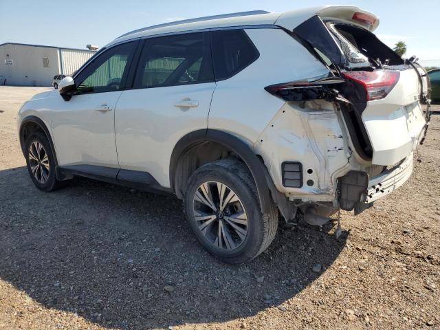 NISSAN ROGUE SV 2022 white  gas 5N1BT3BA4NC723102 photo #3