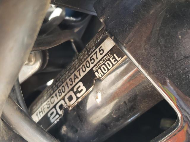 2003 HONDA VT1100 C 1HFSC18013A700575