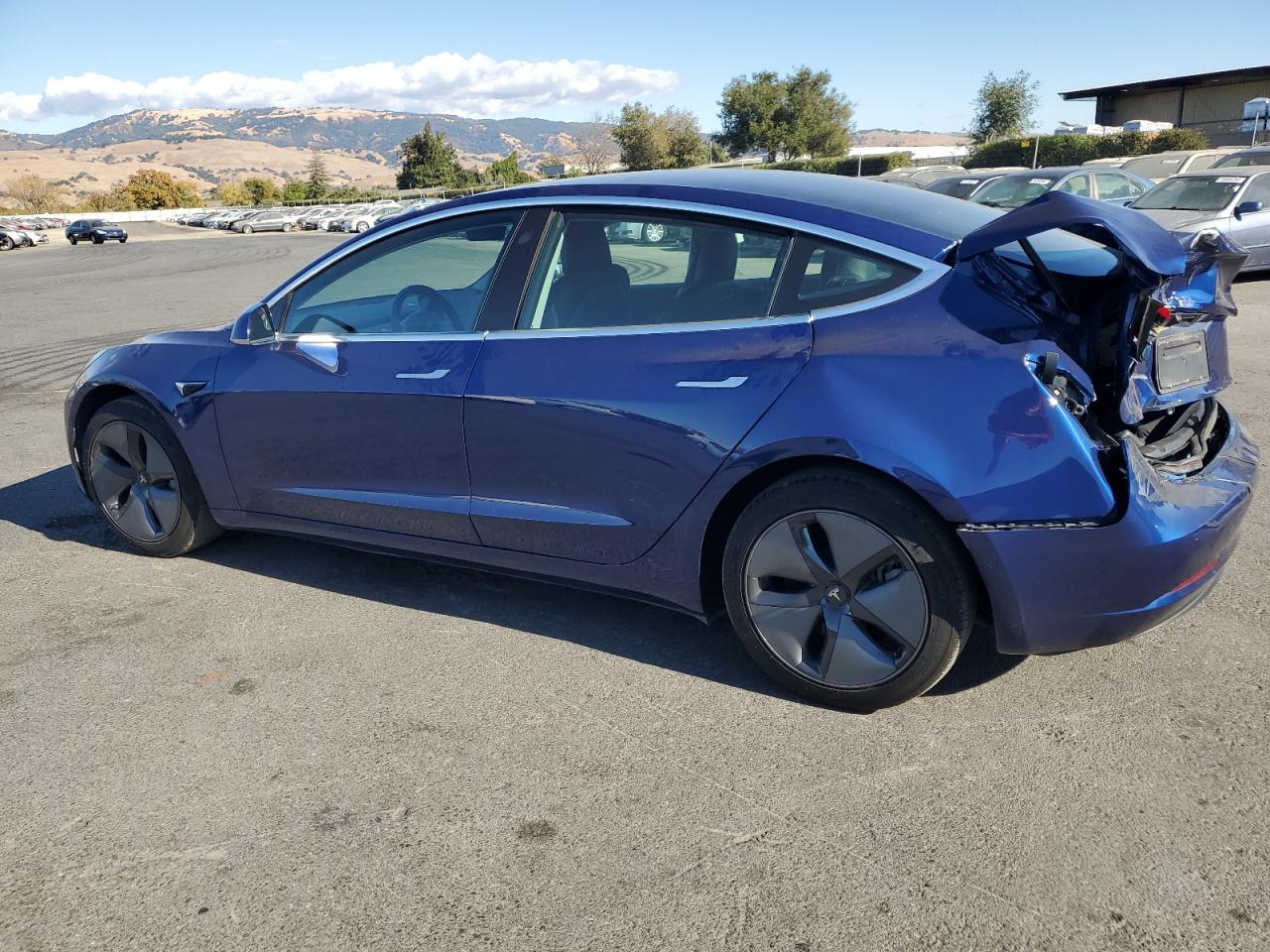 Lot #3032989049 2020 TESLA MODEL 3