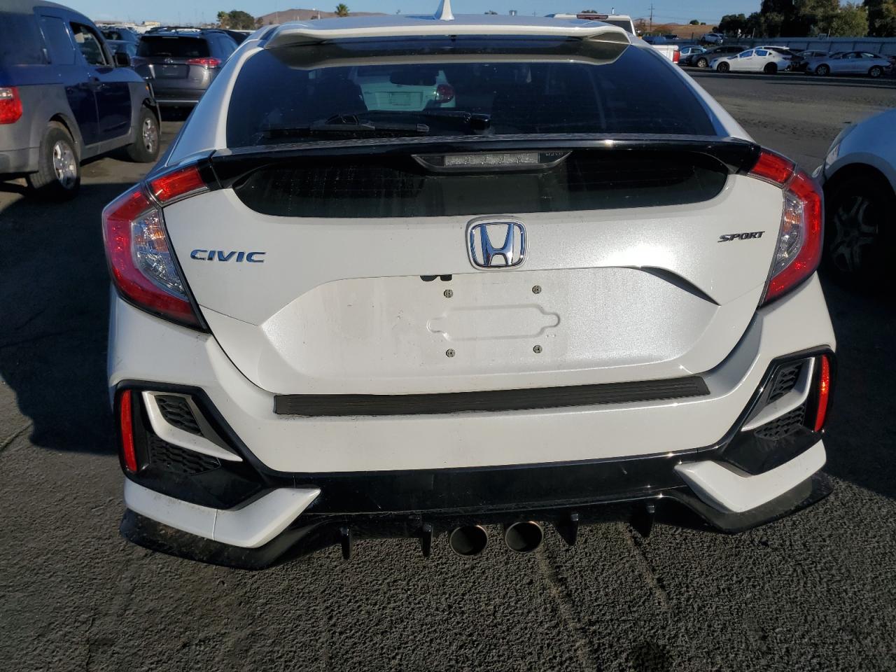 Lot #2989202655 2021 HONDA CIVIC SPOR