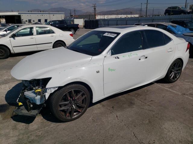 LEXUS IS 350 2016 white  gas JTHBE1D21G5025707 photo #1