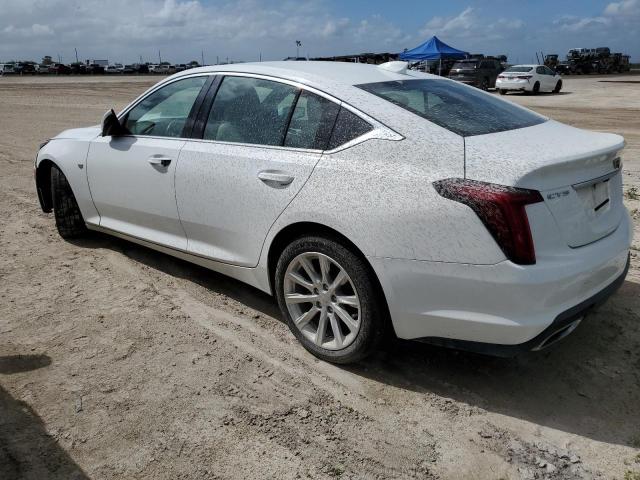 CADILLAC CT5 LUXURY 2020 white  gas 1G6DM5RK9L0126887 photo #3