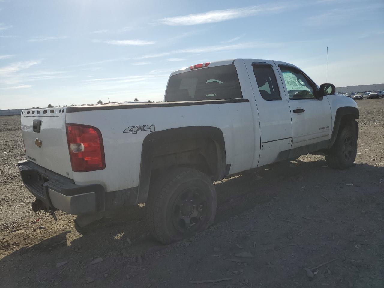 CHEVROLET SILVERADO 2011 white  flexible fuel 1GC2KXCG9BZ236360 photo #4