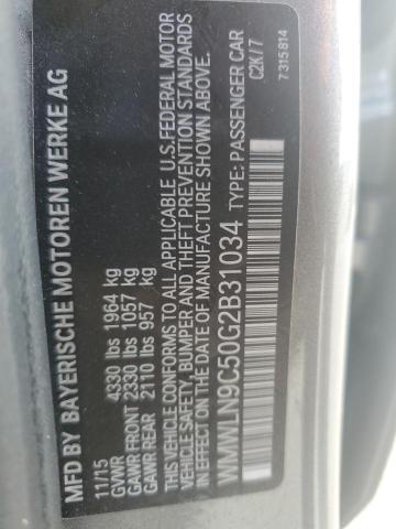 2016 MINI COOPER S C - WMWLN9C50G2B31034