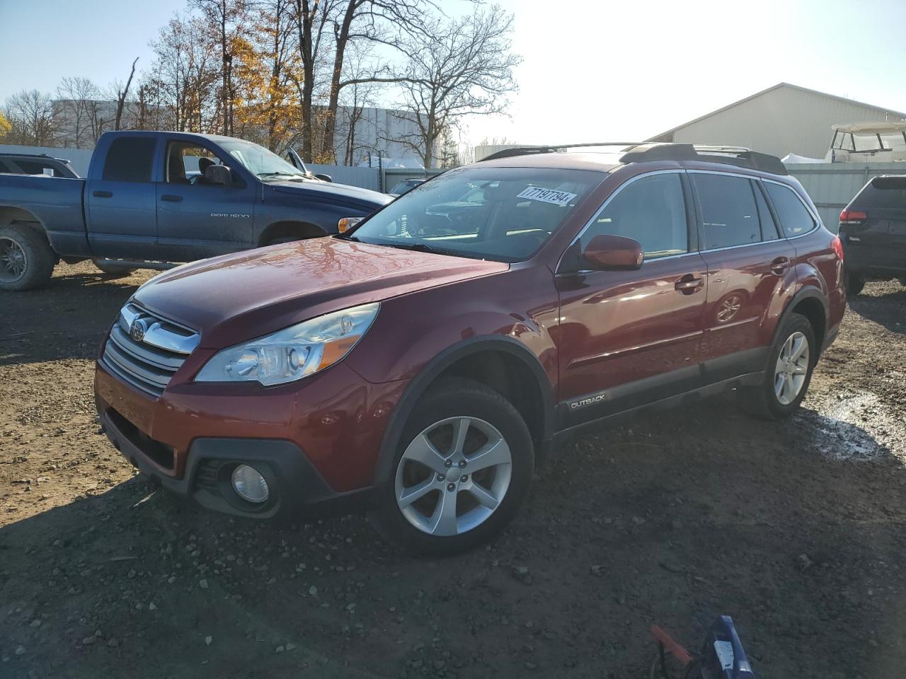 Lot #2942714769 2014 SUBARU OUTBACK 2.