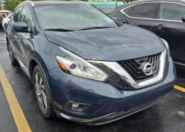 NISSAN MURANO S 2018 black  gas 5N1AZ2MH4JN163451 photo #1