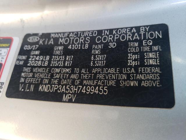 2017 KIA SOUL + - KNDJP3A53H7499455