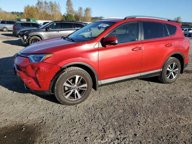 TOYOTA RAV4 XLE 2017 red  gas JTMWFREV4HJ116308 photo #1