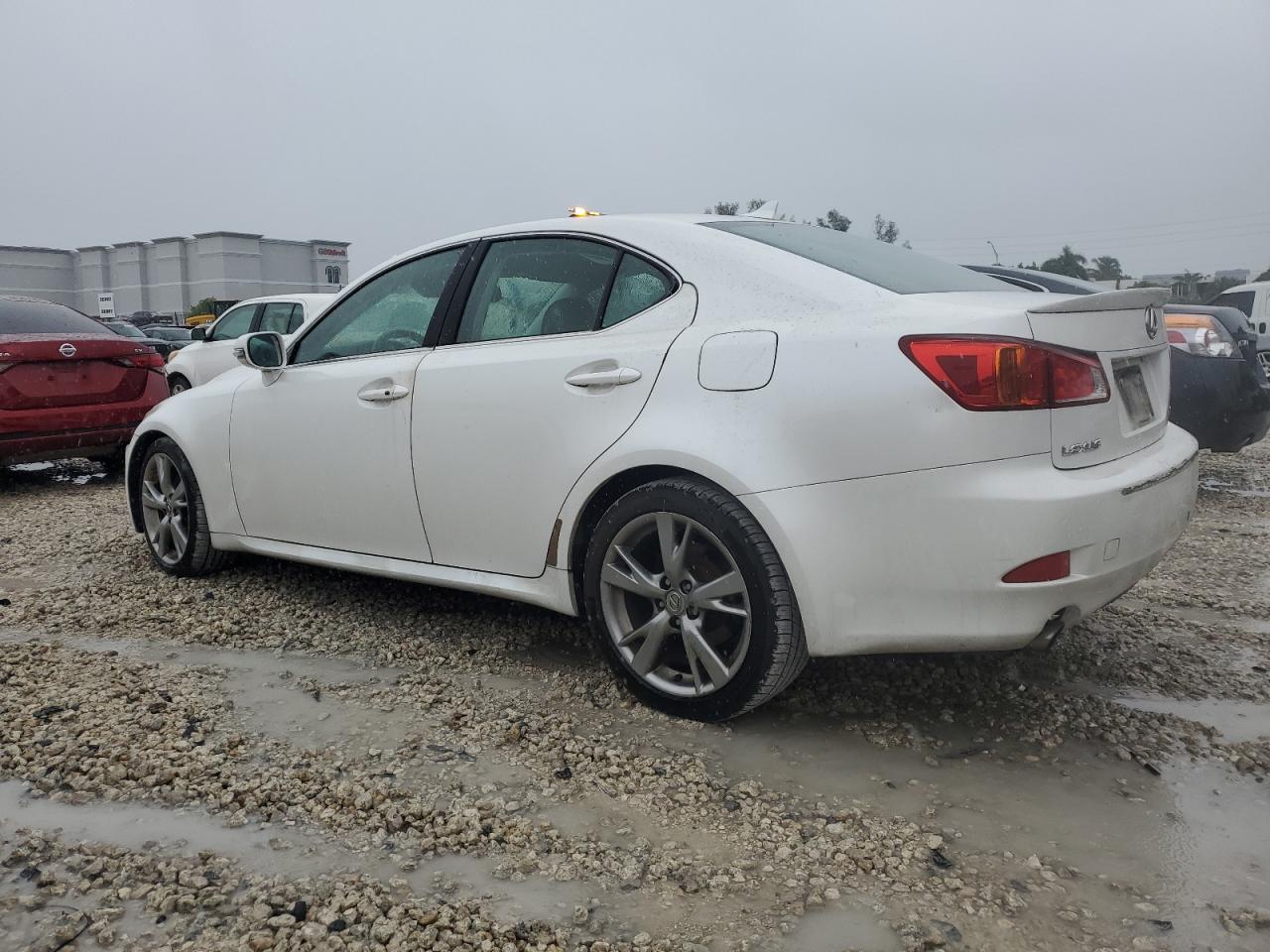 LEXUS IS 250 2010 white  gas JTHBF5C23A5119357 photo #3