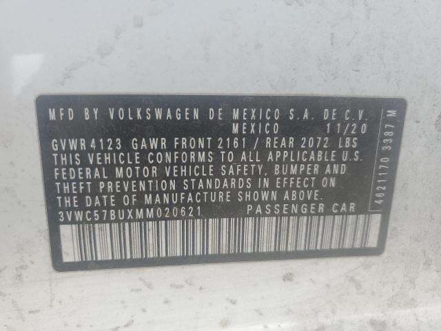 2021 VOLKSWAGEN JETTA S - 3VWC57BUXMM020621