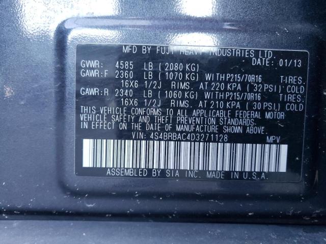 VIN 4S4BRBAC4D3271128 2013 Subaru Outback, 2.5I no.13