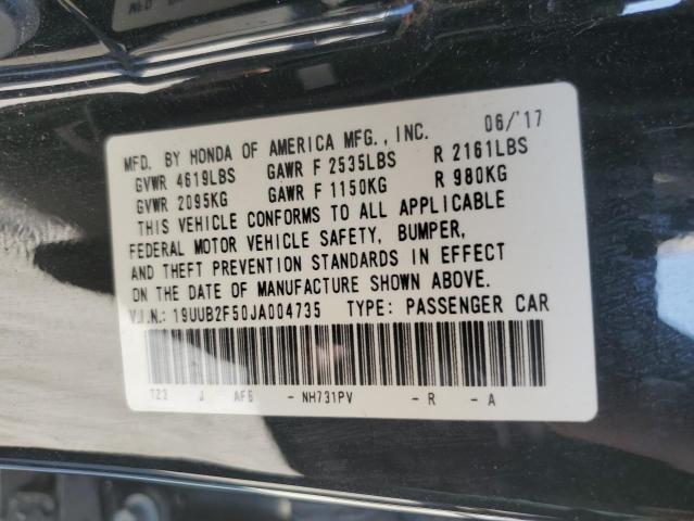 2018 ACURA TLX TECH - 19UUB2F50JA004735
