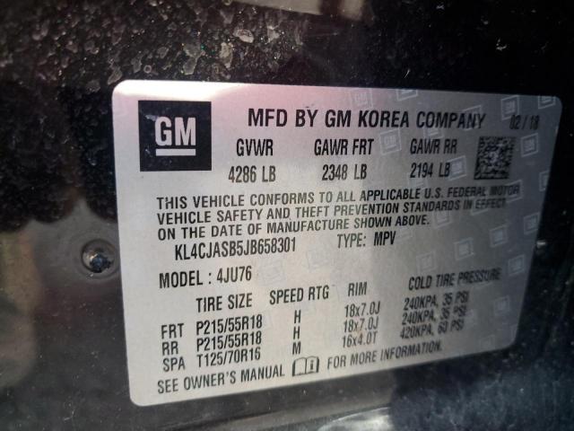 2018 BUICK ENCORE PRE - KL4CJASB5JB658301