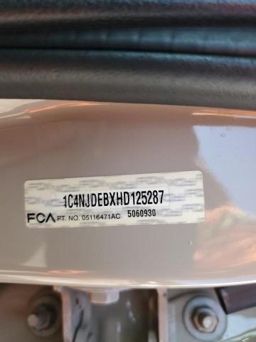 2017 JEEP COMPASS LA - 1C4NJDEBXHD125287