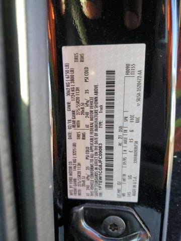 2018 FORD F150 SUPER - 1FTEW1CG8JFC09083