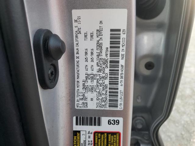 VIN 3TMCZ5AN1NM467085 2022 Toyota Tacoma, Double Cab no.13