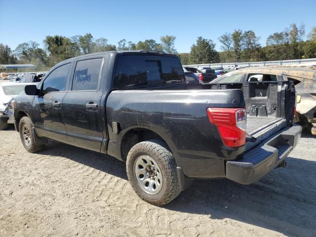 NISSAN TITAN S 2017 black  gas 1N6AA1EJ9HN550527 photo #3