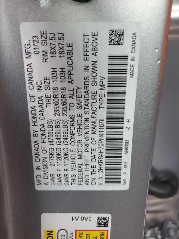 2023 HONDA CR-V EXL - 2HKRS4H70PH411678