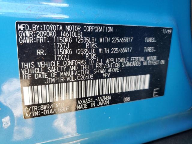 2020 TOYOTA RAV4 XLE - JTMP1RFV0LJ028608