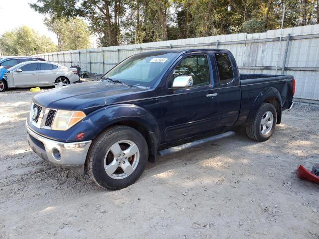 NISSAN FRONTIER 2008 blue  gas 1N6AD06UX8C428958 photo #1