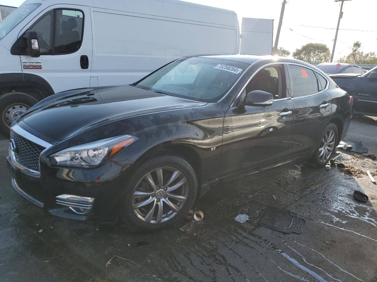 Lot #3029633069 2017 INFINITI Q70 3.7