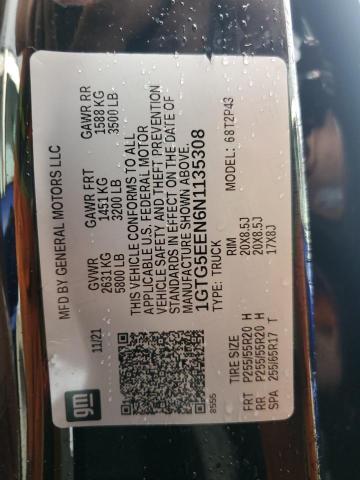 2022 GMC CANYON DEN 1GTG5EEN6N1135308