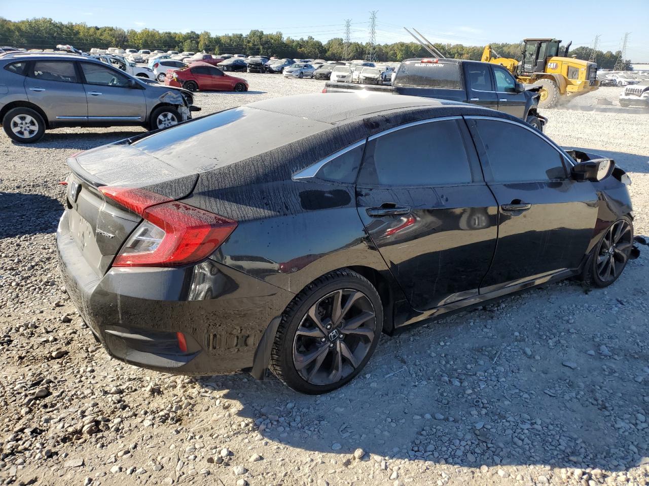 Lot #3024152817 2019 HONDA CIVIC SPOR