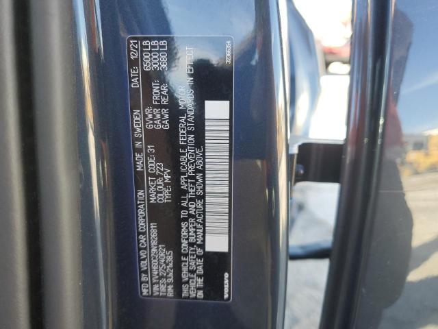 2022 VOLVO XC90 T8 RE YV4H60CZ9N1826811