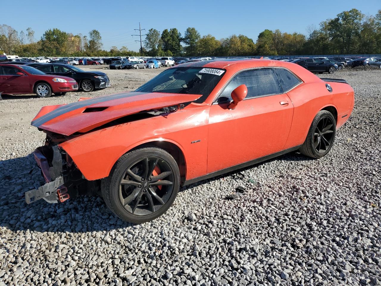 Lot #3029574100 2017 DODGE CHALLENGER