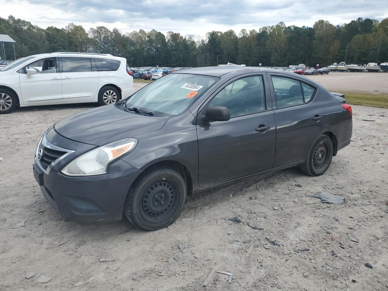 Lot #2912078669 2015 NISSAN VERSA S