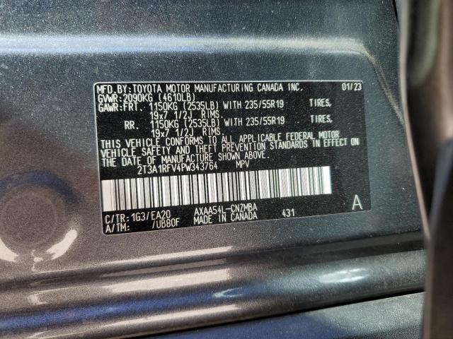 2023 TOYOTA RAV4 XLE P - 2T3A1RFV4PW343764