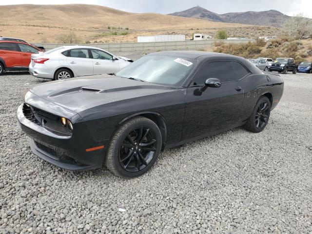 DODGE CHALLENGER 2018 black  flexible fuel 2C3CDZAG7JH310858 photo #1