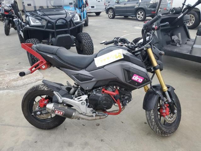 HONDA GROM 125 2017 gray  gas MLHJC6114H5206469 photo #1