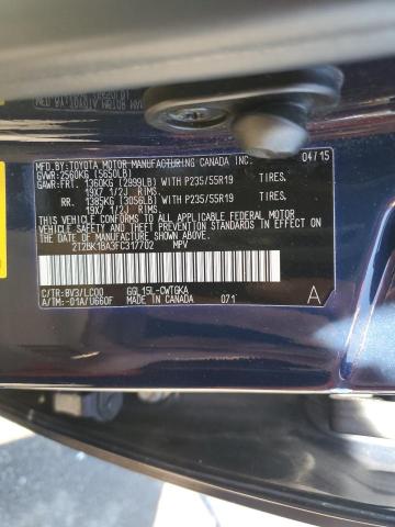 2015 LEXUS RX 350 BAS - 2T2BK1BA3FC317702