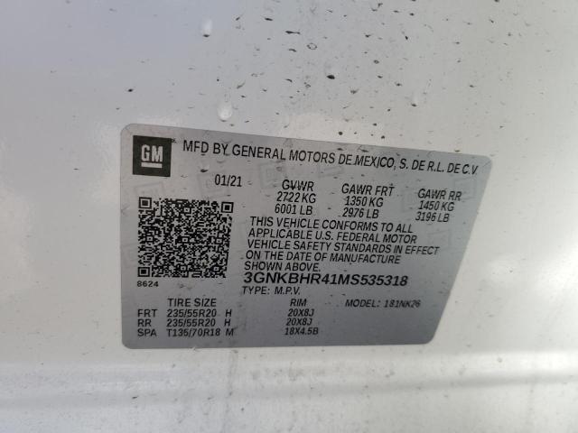 2021 CHEVROLET BLAZER 2LT - 3GNKBHR41MS535318