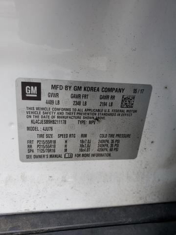 2017 BUICK ENCORE PRE - KL4CJESB9HB211178