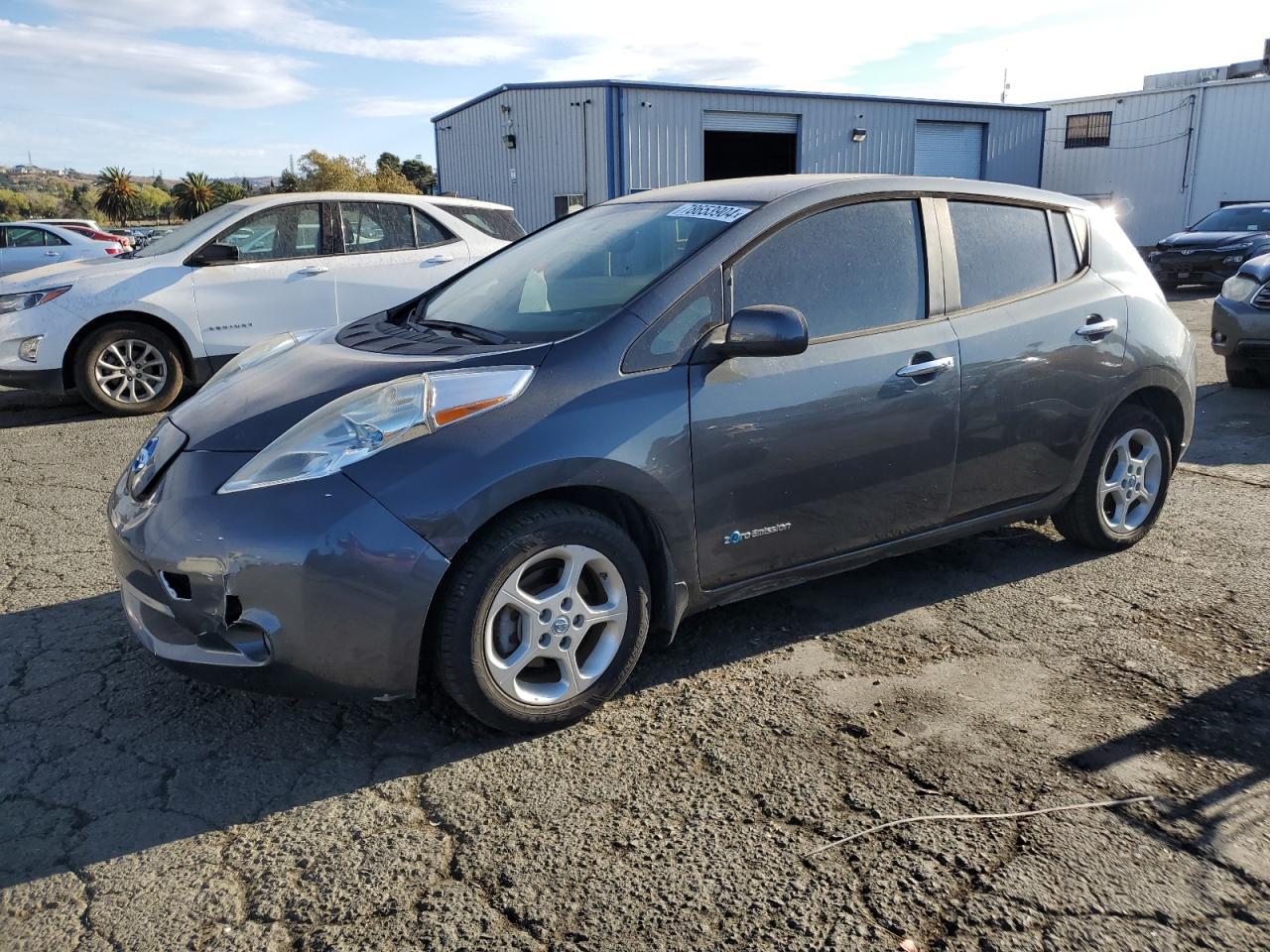 Lot #2943091393 2013 NISSAN LEAF