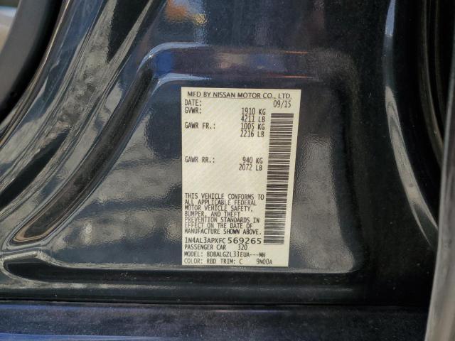 2015 NISSAN ALTIMA 2.5 - 1N4AL3APXFC569265