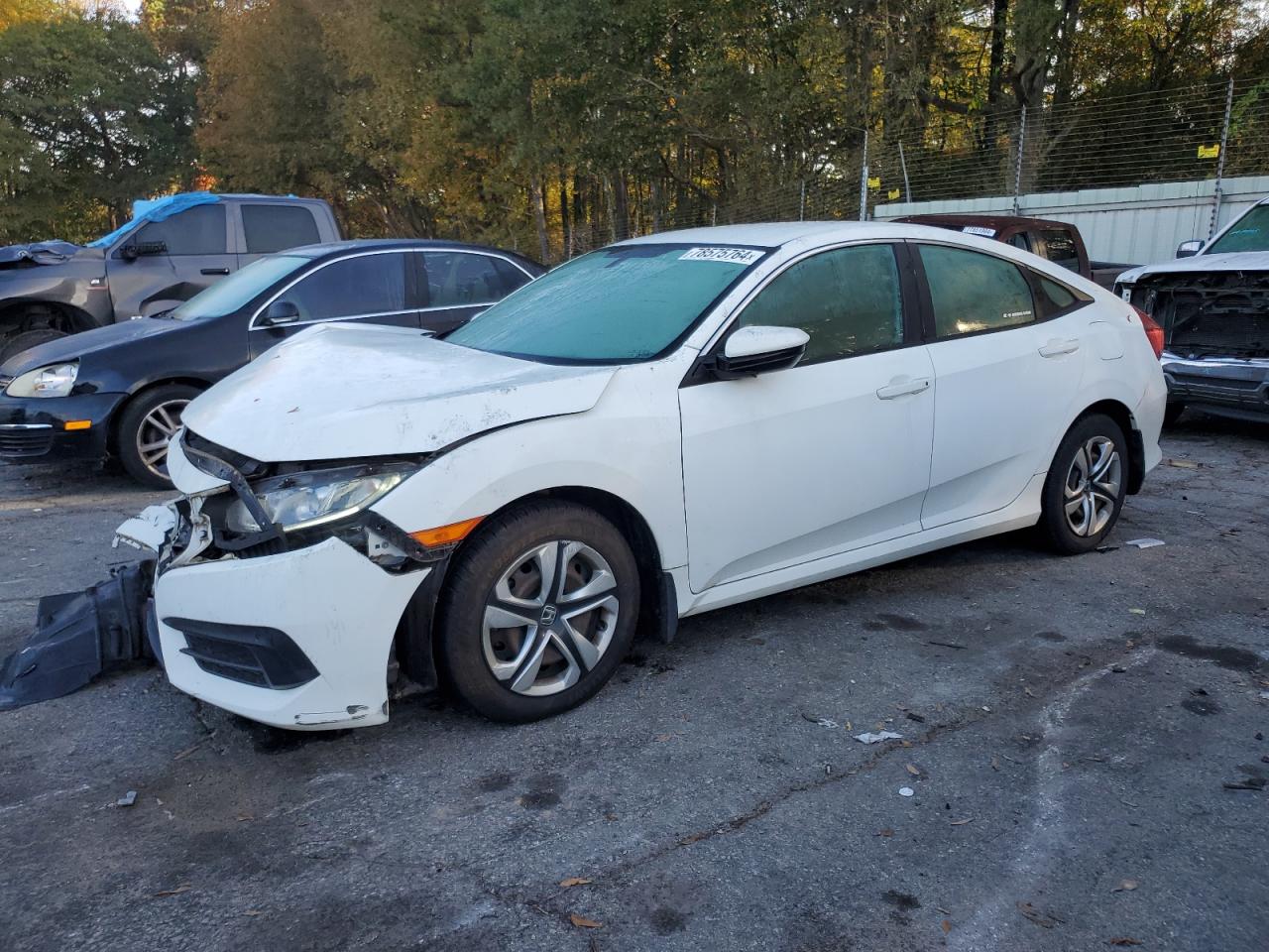 Lot #2972303440 2016 HONDA CIVIC LX