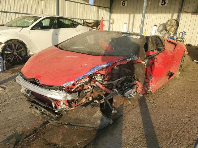 LAMBORGHINI HURACAN 2017 red  gas ZHWUR2ZF8HLA07230 photo #1