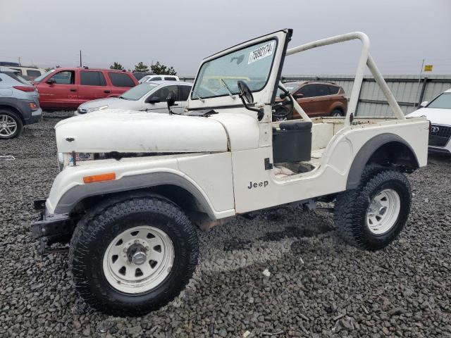 JEEP JEEP CJ5 1981 white  gas 1JCBM85E9BT029304 photo #1