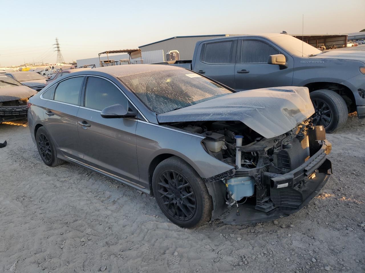 Lot #2991592062 2018 HYUNDAI SONATA SPO